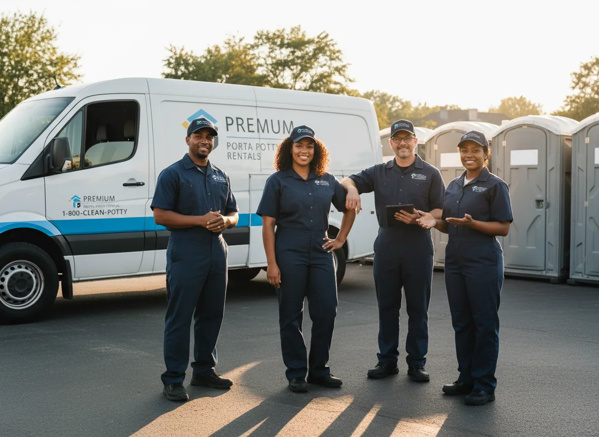 VIP Portable Toilets company in Hartville, OH
